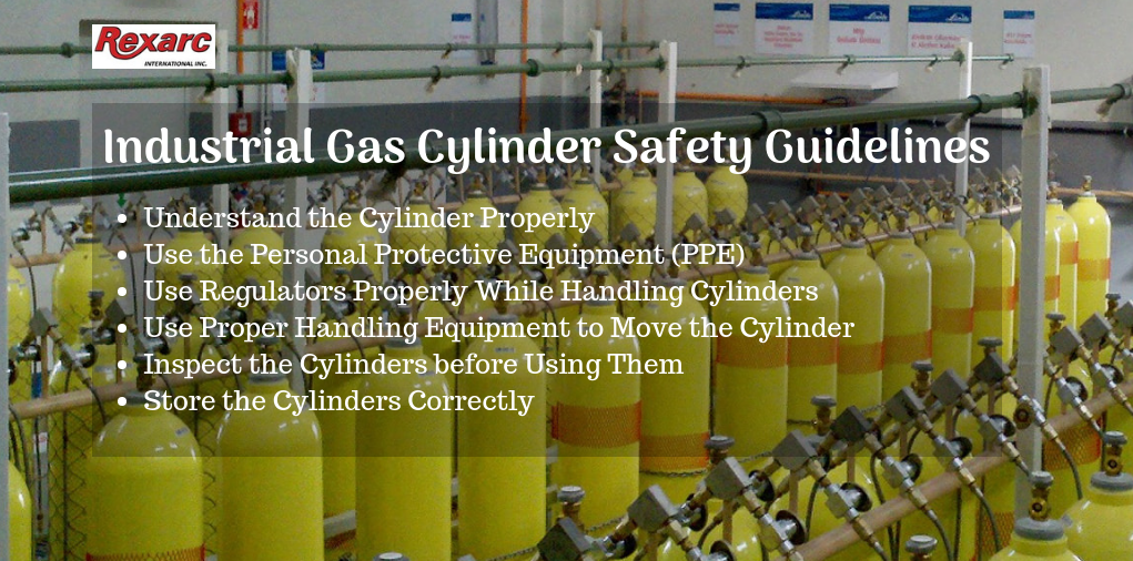 Safety Recommendations for Working with Industrial Gas Cylinders