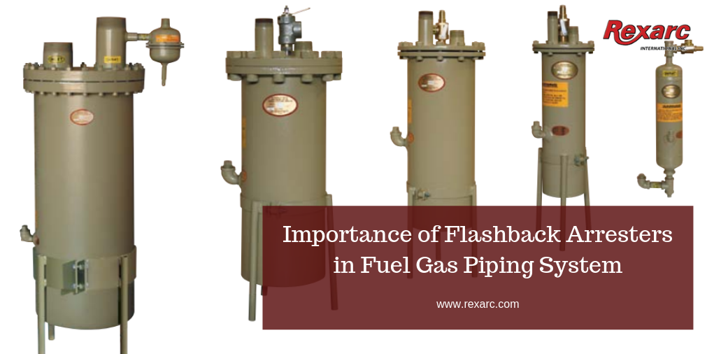 Importance of Flashback Arresters in Fuel Gas Piping System