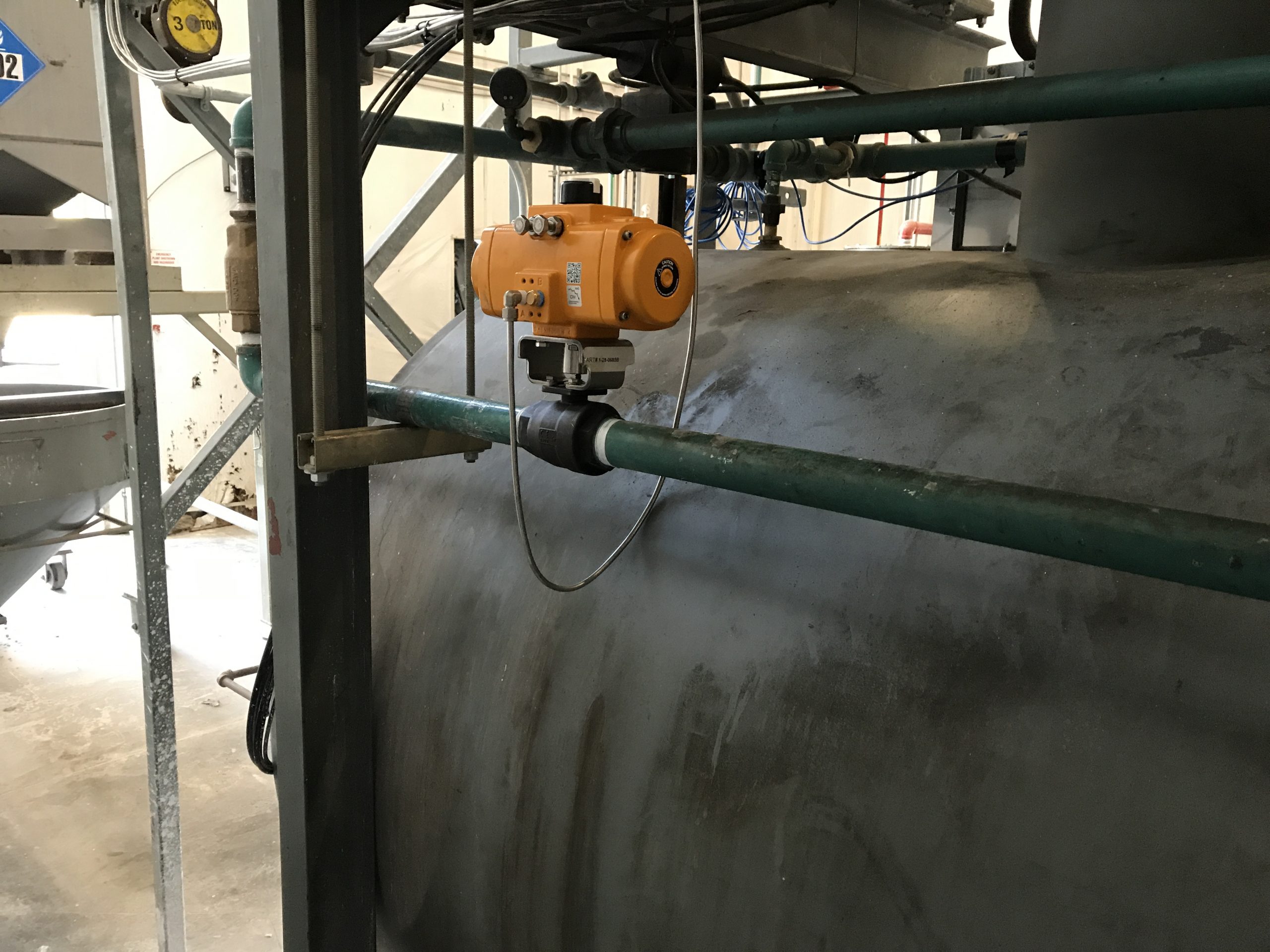 Acetylene Plant | Acetylene Process Equipment | Generator Controls Upgrade - Water Spray diverter