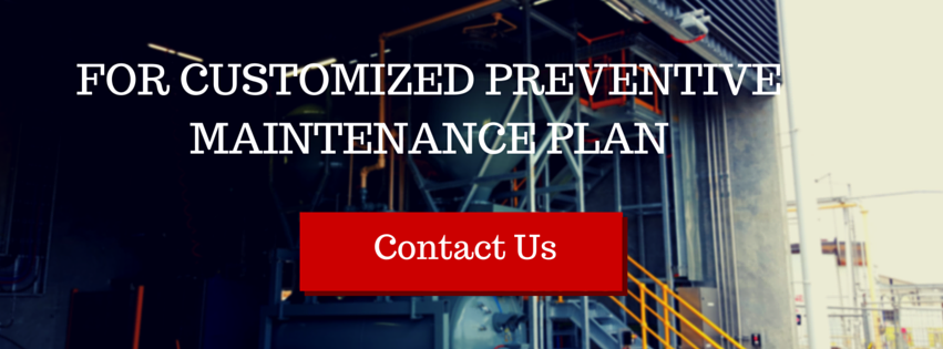 Customized preventive maintenance plan