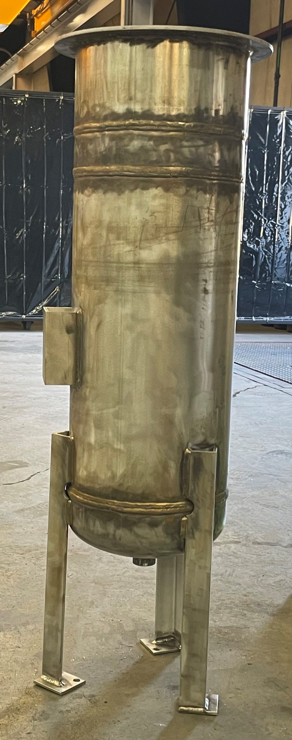 Stainless Steel Pressure Vessel | High Pressure Stainless Steel Pressure Vessel | Stainless Steel ASME Pressure Vessel | Stainless Steel Pressure Vessel with Head and Flange