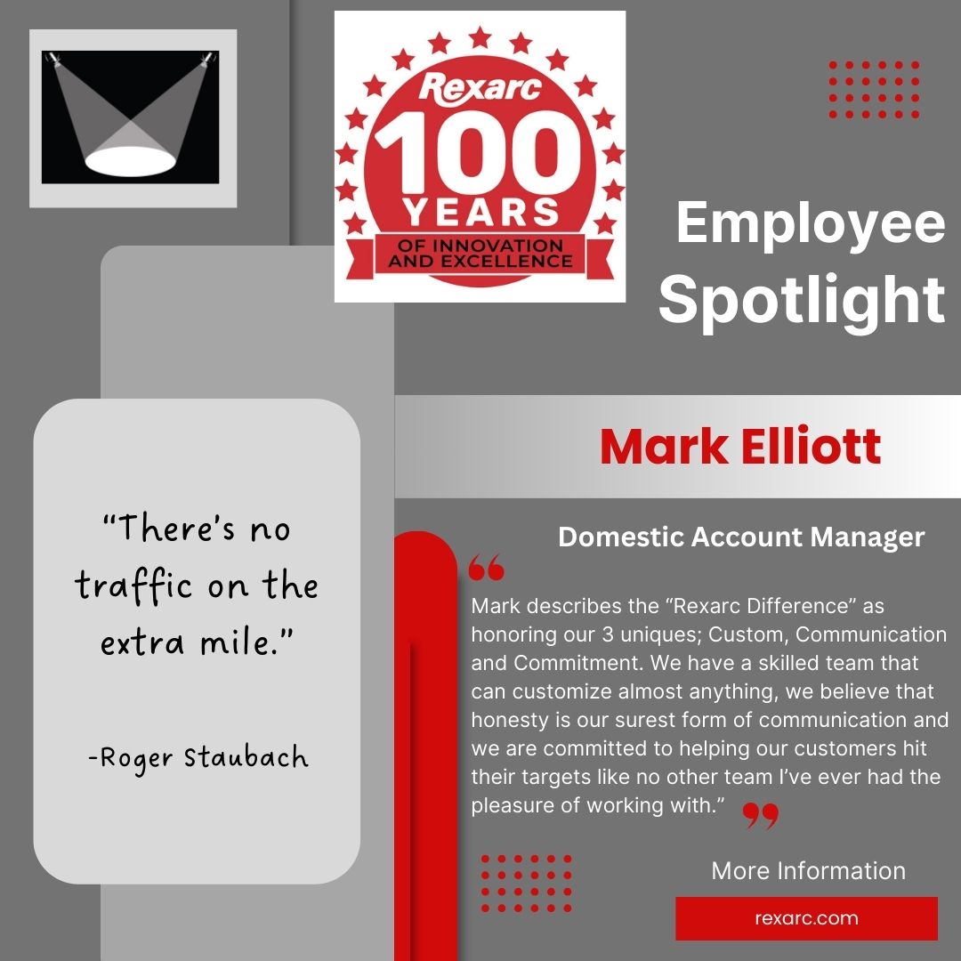 Rexarc Employee Spotlight Mark Elliott